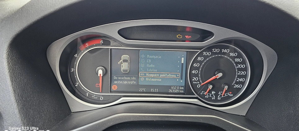 Ford Mondeo cena 16000 przebieg: 263509, rok produkcji 2007 z Olsztyn małe 277